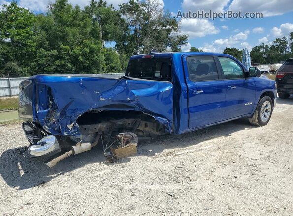 1C6RREMT7KN768599 2019 RAM 1500 Blue Rear right