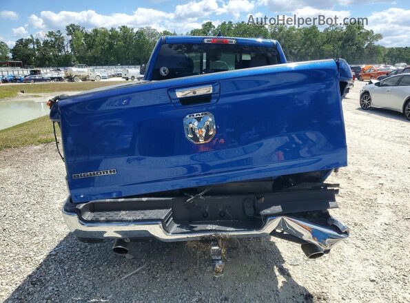 1C6RREMT7KN768599 2019 RAM 1500 Blue Rear view