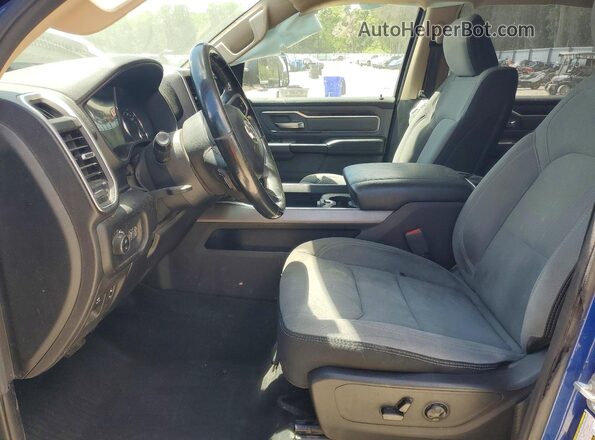 1C6RREMT7KN768599 2019 RAM 1500 Blue Front interior view
