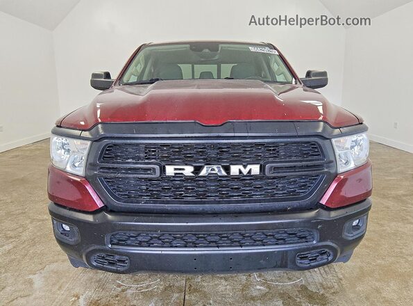 1C6RRFCG3MN714455 2021 RAM 1500 Burgundy წინა ხედი