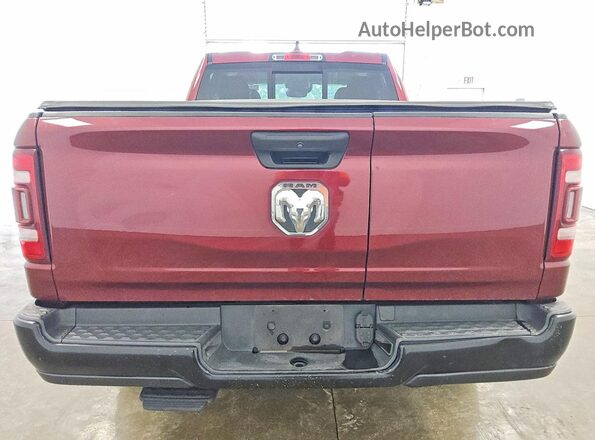 1C6RRFCG3MN714455 2021 RAM 1500 Burgundy უკანა ხედი