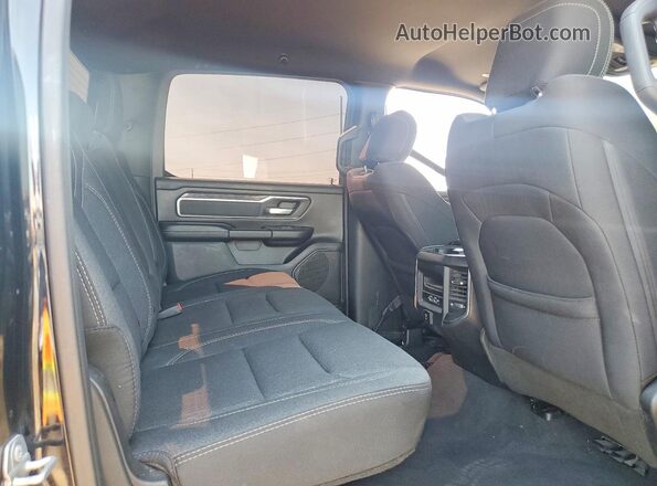 1C6RRFFG8KN709549 2019 RAM 1500 Black Rear seats view