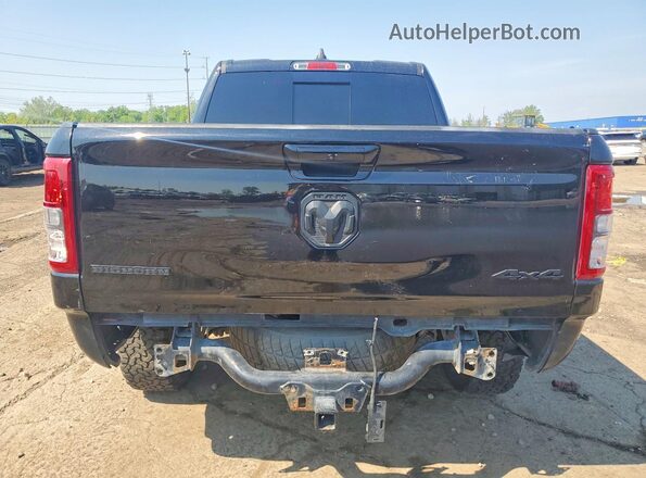 1C6RRFFG8KN709549 2019 RAM 1500 Black Rear view