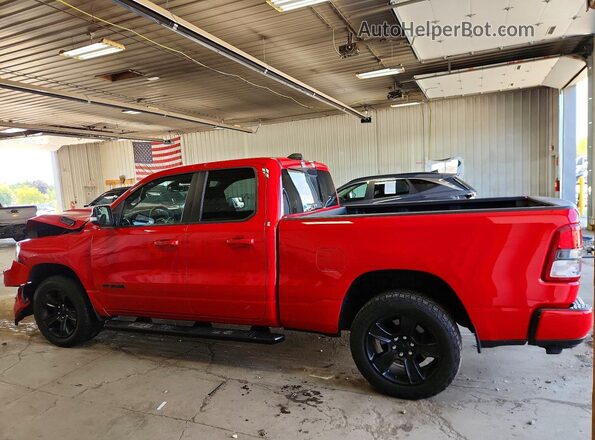 1C6SRFBT6MN547119 2021 RAM 1500 Red Tył lewy