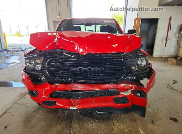 1C6SRFBT6MN547119 2021 RAM 1500 Red Widok z przodu