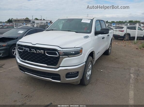 1C6SRFFP5SN581949 2025 RAM 1500 White Передня ліва чверть
