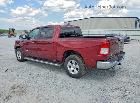1C6SRFFT2LN101574 2020 RAM 1500 Burgundy Հետևի ձախ
