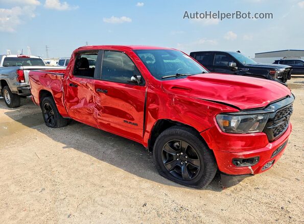 1C6SRFFT2RN107075 2024 RAM 1500 Красный Передняя правая четверть