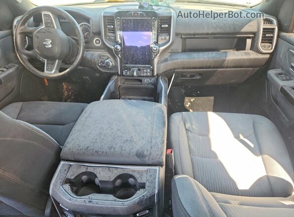 1C6SRFFT4MN721330 2021 RAM 1500 Blue Вид панелі приладів