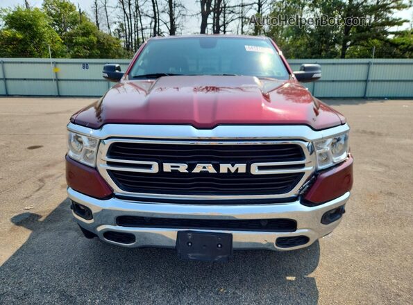 1C6SRFFT5KN800079 2019 RAM 1500 Burgundy Դիմացի տեսք