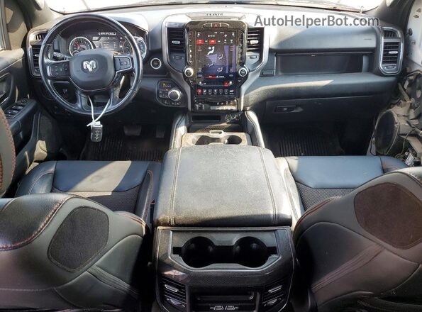 1C6SRFFT5MN762629 2021 RAM 1500 White Առջևի վահանակի տեսք