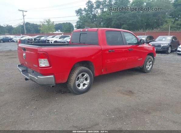 1C6SRFGT7KN814614 2019 RAM 1500 Red Trasero derecho