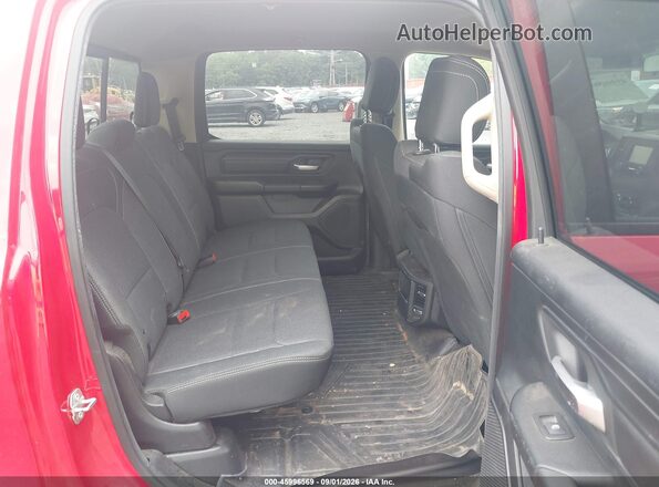 1C6SRFGT7KN814614 2019 RAM 1500 Red Vista de la etiqueta del VIN