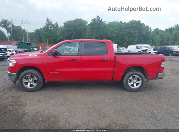 1C6SRFGT7KN814614 2019 RAM 1500 Red Vista interior de 360 grados