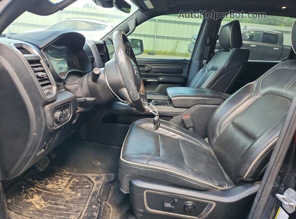1C6SRFHM2LN225074 2020 RAM 1500 Black წინა სალონის ხედი