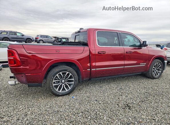 1C6SRFHP3SN619644 2025 RAM 1500 Maroon უკანა მარჯვენა