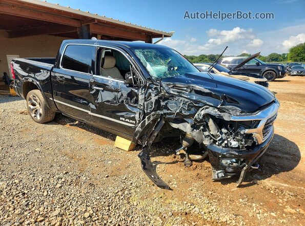 1C6SRFHT0KN910521 2019 RAM 1500 Черный Передняя правая четверть