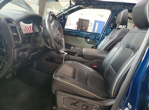 1C6SRFHT4PN582351 2023 RAM 1500 Blue წინა სალონის ხედი