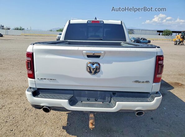 1C6SRFHT8LN160495 2020 RAM 1500 White უკანა ხედი