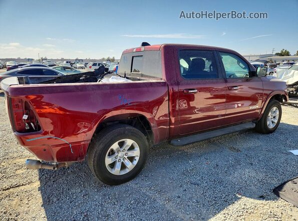 1C6SRFJM1MN549970 2021 RAM 1500 Burgundy Задня права чверть
