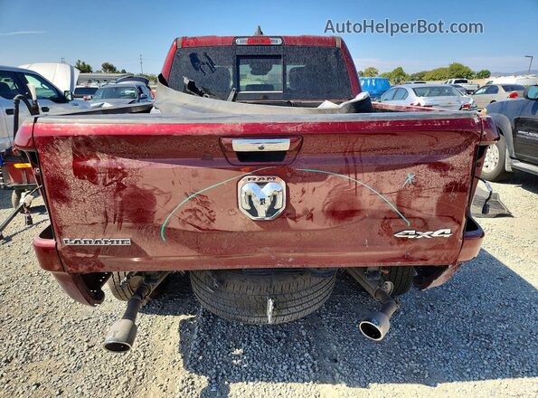 1C6SRFJM1MN549970 2021 RAM 1500 Burgundy Вид ззаду