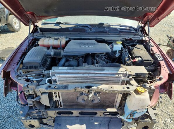 1C6SRFJM1MN549970 2021 RAM 1500 Burgundy Вид задньої частини салону