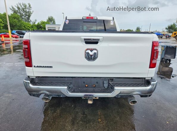 1C6SRFJM4MN830936 2021 RAM 1500 White Вид ззаду