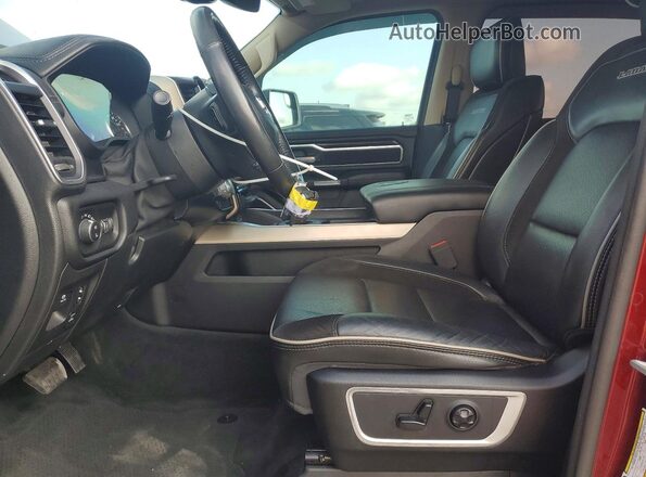 1C6SRFJT3MN511230 2021 RAM 1500 Бордовый Вид салона спереди