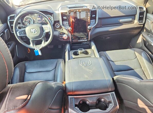 1C6SRFJT3PN577460 2023 RAM 1500 White Dashboard view