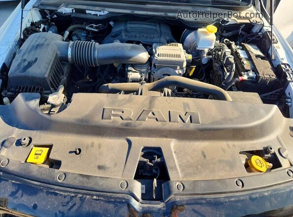 1C6SRFJT3PN577460 2023 RAM 1500 White Rear interior view
