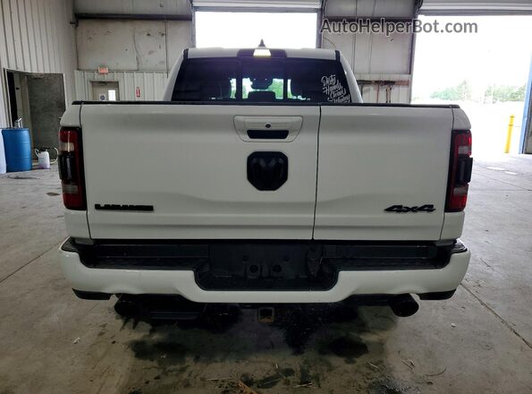 1C6SRFJT5MN657564 2021 RAM 1500 White Вид ззаду