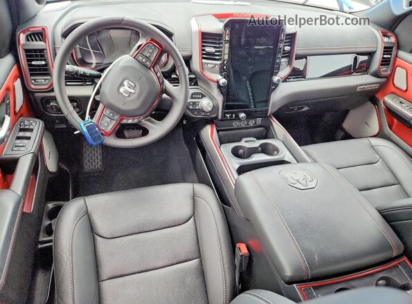 1C6SRFLP9SN620658 2025 RAM 1500 Blue Dashboard view