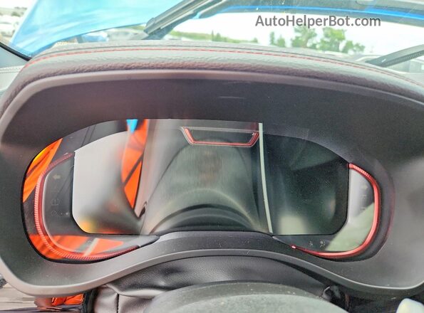 1C6SRFLP9SN620658 2025 RAM 1500 Blue Instrument cluster view