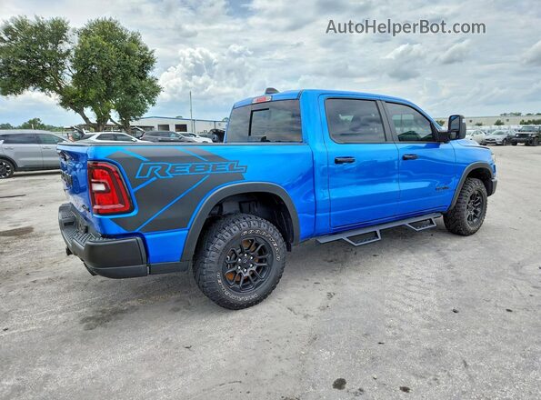 1C6SRFLP9SN620658 2025 RAM 1500 Blue Rear right