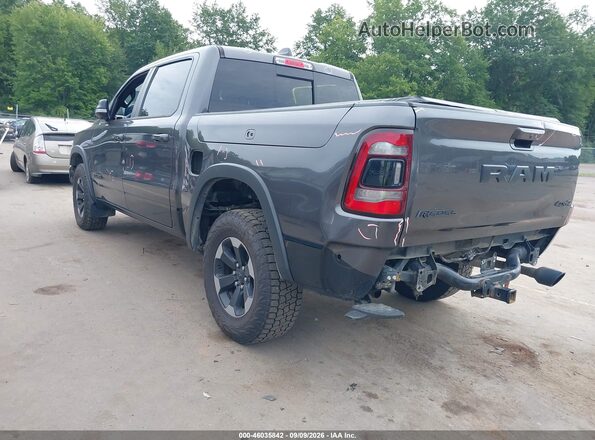 1C6SRFLT2KN903965 2019 RAM 1500 Gray Trasero izquierdo