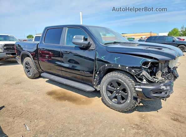 1C6SRFLT3MN627251 2021 RAM 1500 Black Передня права чверть