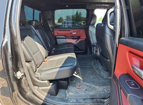 1C6SRFLT3MN627251 2021 RAM 1500 Black Вид задніх сидінь