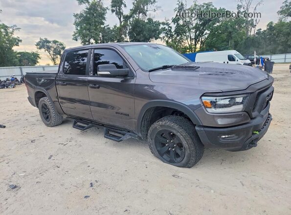 1C6SRFLT8MN535875 2021 RAM 1500 Gray Передня права чверть