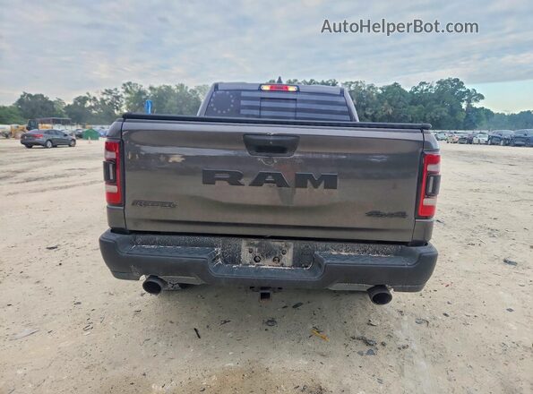 1C6SRFLT8MN535875 2021 RAM 1500 Gray Вид ззаду