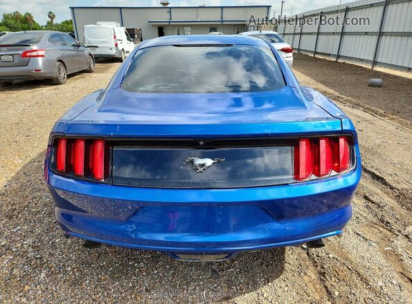 1FA6P8AM1H5244377 2017 FORD MUSTANG Blue Widok deski rozdzielczej