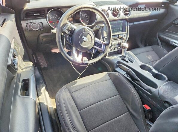 1FA6P8AM1H5244377 2017 FORD MUSTANG Blue Widok wnętrza z tyłu