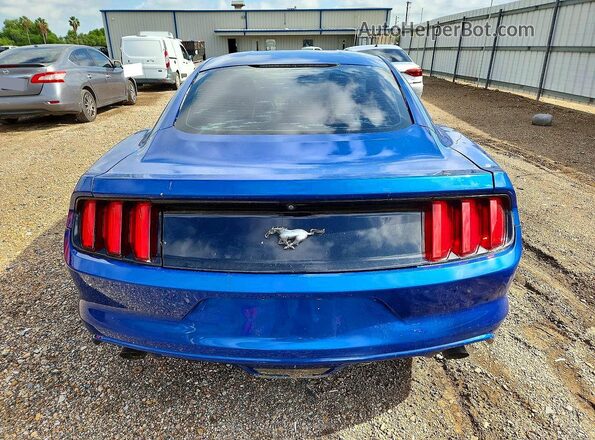 1FA6P8AM1H5244377 2017 FORD MUSTANG Blue Widok zestawu wskaźników