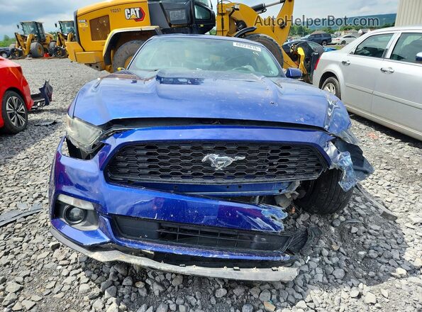 1FA6P8AM4G5321001 2016 FORD MUSTANG Синий Вид спереди