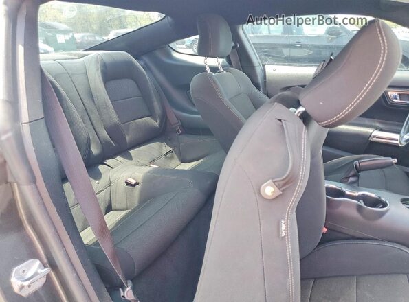 1FA6P8AM5H5343607 2017 FORD MUSTANG Серый Вид задних сидений