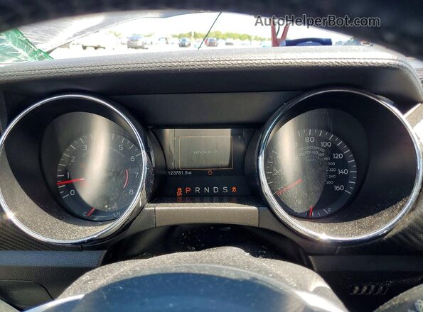 1FA6P8AM5H5343607 2017 FORD MUSTANG Серый Вид щитка приборов