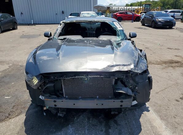 1FA6P8AM5H5343607 2017 FORD MUSTANG Серый Вид спереди