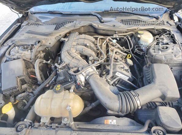 1FA6P8AM6H5215327 2017 FORD MUSTANG Black Vista interior trasera