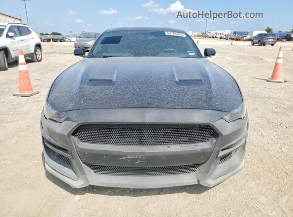 1FA6P8CF0J5146526 2018 FORD MUSTANG Black წინა ხედი