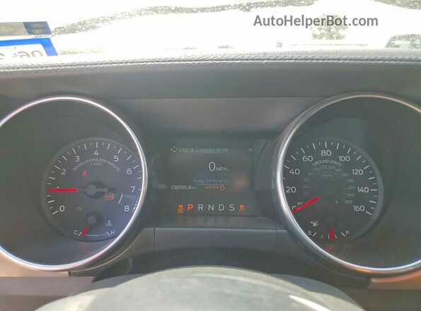 1FA6P8CF0J5146526 2018 FORD MUSTANG Black ხელსაწყოთა პანელის ხედი