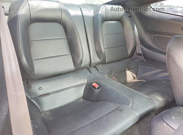 1FA6P8CF0J5146526 2018 FORD MUSTANG Black უკანა სავარძლების ხედი